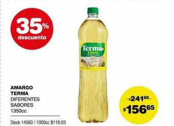 Atomo Conviene Amargo Terma 35% Descuento oferta