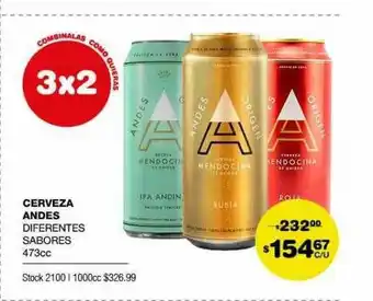 Atomo Conviene Cerveza Andes oferta