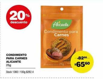Atomo Conviene Condimento Para Carnes Alicante 20% Descuento oferta