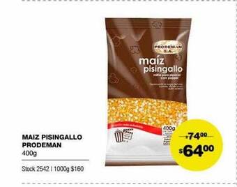 Atomo Conviene Maiz Pisingallo Prodeman oferta