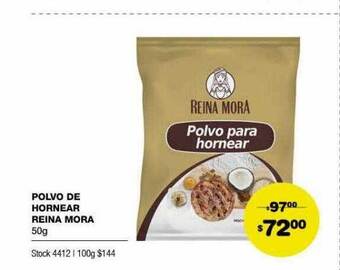 Atomo Conviene Polvo De Hornear Reina Mora oferta