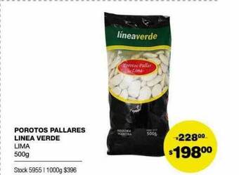 Atomo Conviene Porotos Pallares Linea Verde Lima oferta