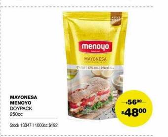 Atomo Conviene Mayonesa Menoyo oferta