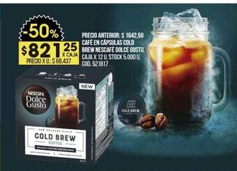 Coto Café En Cápsulas Cold Brew Nescafé Dolce Gusto oferta