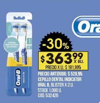 Coto Cepillo Dental Indicator Oral B oferta