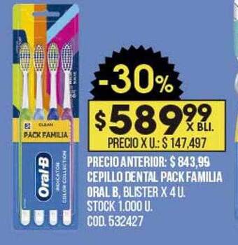 Coto Cepillo Dental Pack Familia Oral B oferta