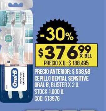 Coto Cepillo Dental Sensitive Oral B oferta