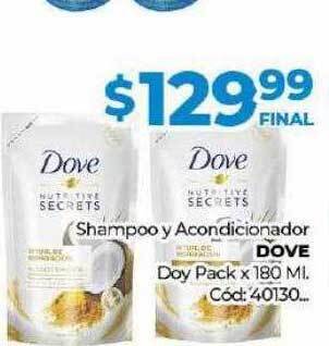 Diarco Shampoo Y Acondicionador Dove Doy Pack oferta