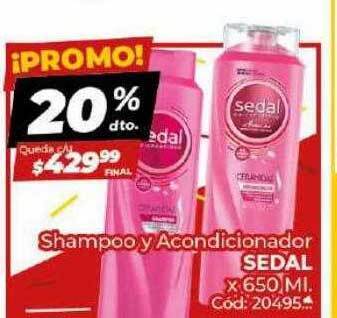 Diarco Shampoo Y Acondicionador Sedal oferta