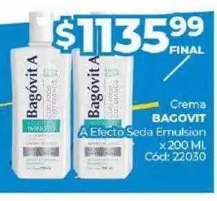 Diarco Crema Bagovit A Efecto Seda Emulsion oferta