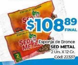 Diarco Esponja De Bronce Sed Metal oferta