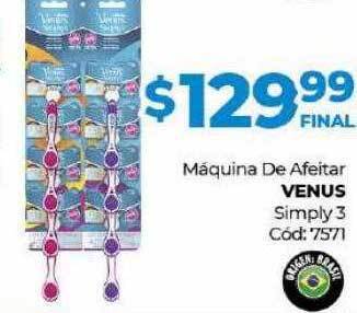 Diarco Máquina De Afeitar Venus Simply 3 oferta