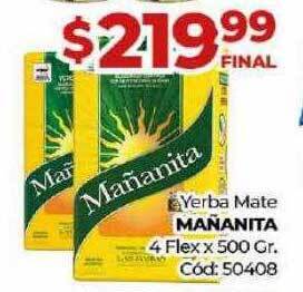 Diarco Yerba Mate Mañanita 4 Flex oferta