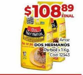 Diarco Arroz Dos Hermanos Parboil oferta