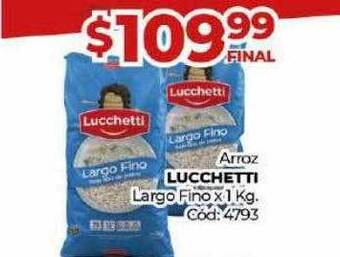 Diarco Arroz Lucchetti Largo Fino oferta
