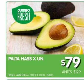 Jumbo Palta Hass oferta