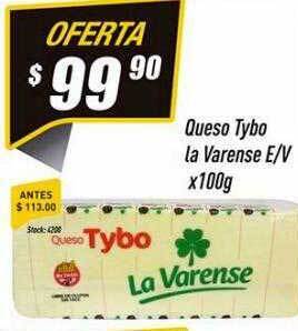 Supermercados Comodin Queso Tybo La Varense oferta