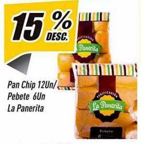 Supermercados Comodin Pan Chip La Panerita oferta
