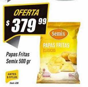 Supermercados Comodin Papas Fritas oferta
