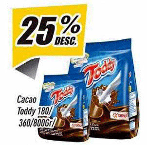 Supermercados Comodin Cacao Toddy oferta