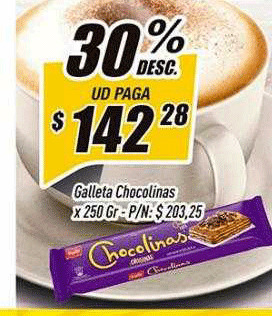 Supermercados Comodin Galleta Chocolinas oferta
