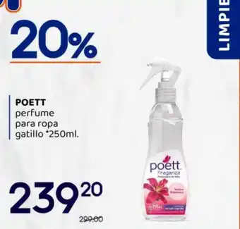 Poett Perfume Para Ropa Gatillo