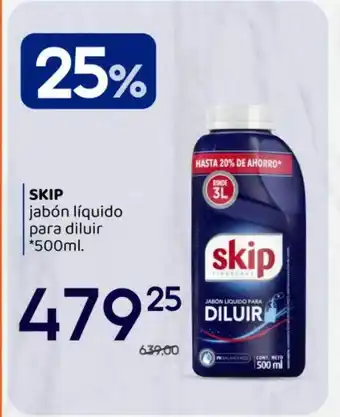 Supermercados Monarca Skip Jabó Líquido Para Diluir oferta