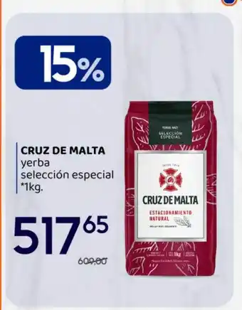 Supermercados Monarca Cruz De Malte Yerba Selección Especial oferta