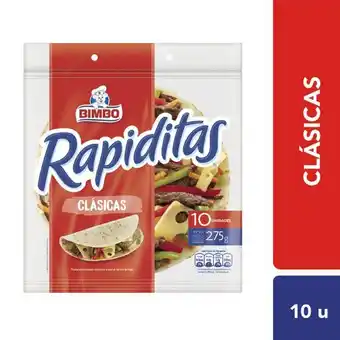 Carrefour Rapiditas bimbo clásicas 10 u. oferta