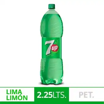 Carrefour Gaseosa 7 up lima limón 2.25 l. oferta