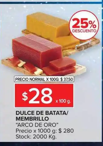 Carrefour Dulce De Batata O Membrillo oferta