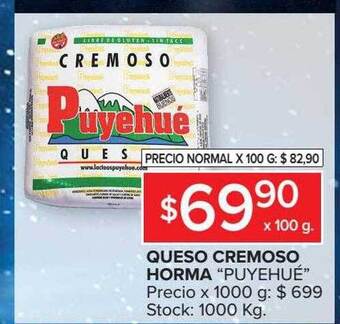 Carrefour Queso Cremoso Horma oferta