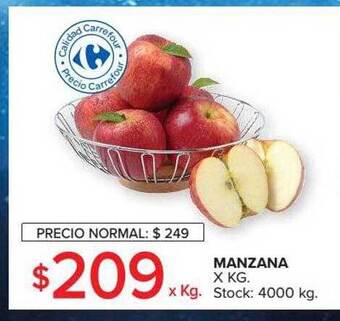 Carrefour Manzana oferta
