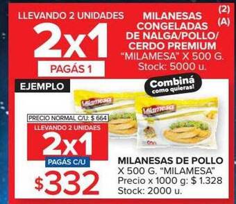 Carrefour Milanesas De Pollo oferta