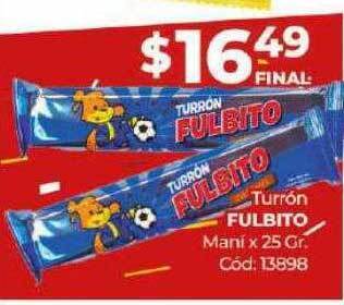 Diarco Turrón Fulbito oferta