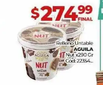 Diarco Relleno Untable Aguila Nut oferta