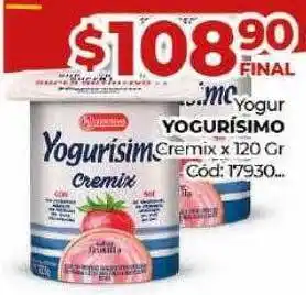 Diarco Yogur Yogurísimo Gremix oferta
