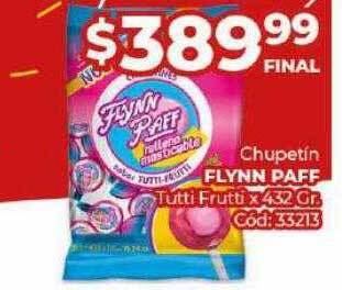 Diarco Chupetín Flynn Paff Tutti Frutti oferta