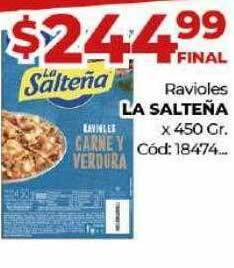 Diarco Ravioles La Salteña oferta