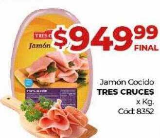 Diarco Jamón Cocido Tres Cruces oferta