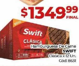 Diarco Hamburguesa De Carne Swift Clásica oferta