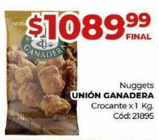 Diarco Nuggets Unión Ganadera Crocante oferta