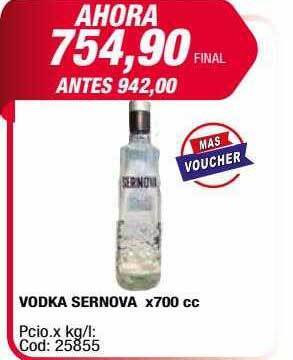 Maxiconsumo Vodka Sernova oferta