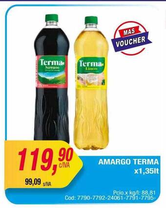 Maxiconsumo Amargo Terma oferta