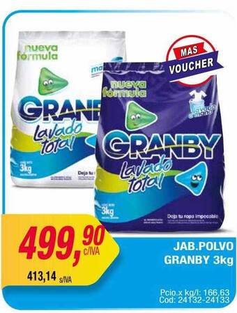 Maxiconsumo Jab.polvo Granby oferta