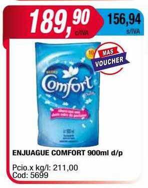 Maxiconsumo Enjuague Comfort oferta