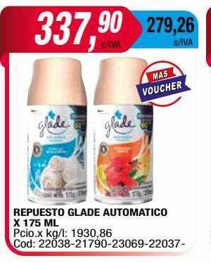 Maxiconsumo Repuesto Glade Automatico oferta