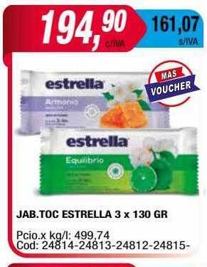 Maxiconsumo Jab.toc Estrella oferta