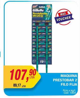 Maxiconsumo Maquina Prestobar 2 Filo Fija oferta