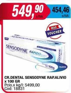 Maxiconsumo Cr.dental Sensodyne Rap.alivio oferta